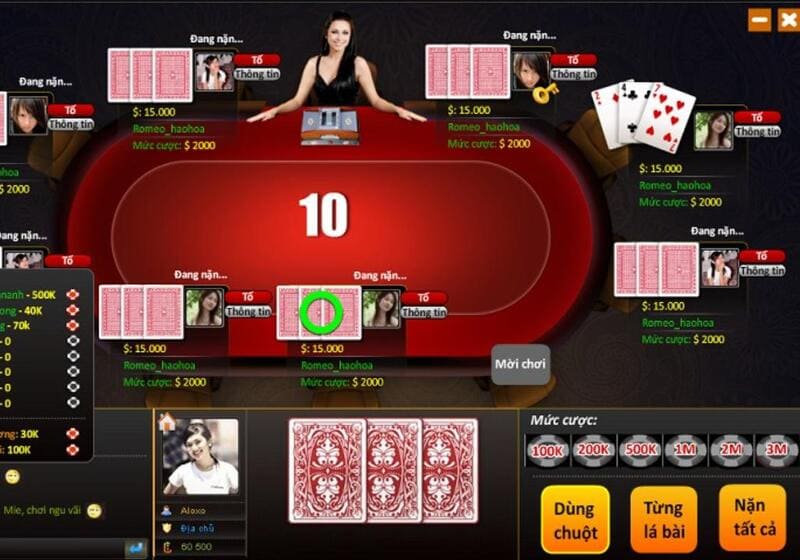 Đôi nét về dòng game tiến lên online