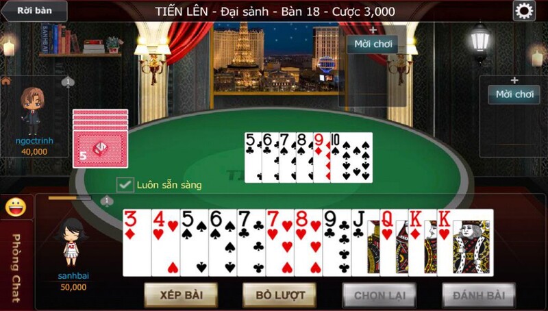 Đôi nét giới thiệu game đánh bài tiến lên