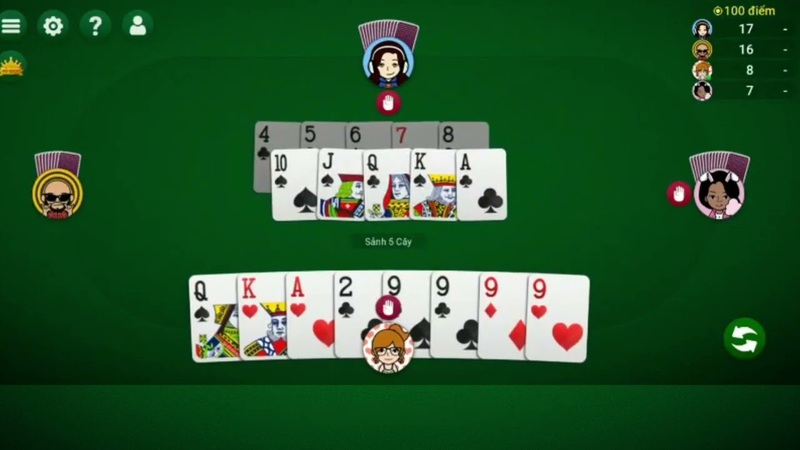 Luật chơi game bài tiến lên